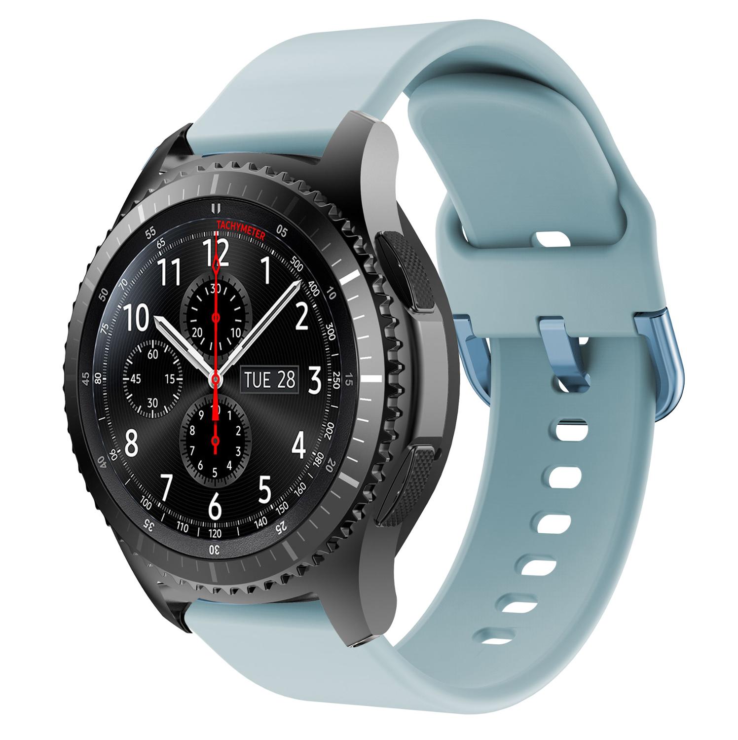 Gear S3 Frontier/Classic Watch Band 22mm Silicone Sport Replacement Watch Men women's Bracelet watches Strap for Samsung Gear S3