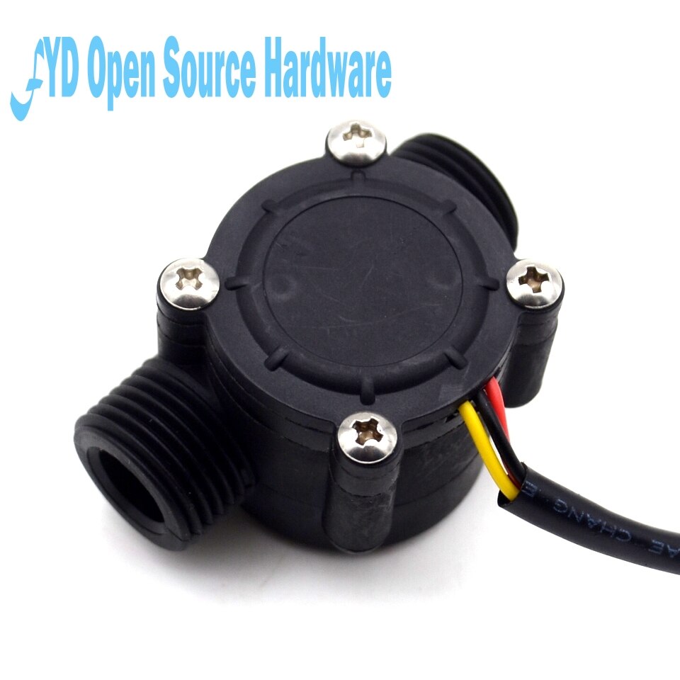1pcs Water flow sensor flowmeter Hall flow sensor Water control 1-30L/min 2.0MPa YF-S201