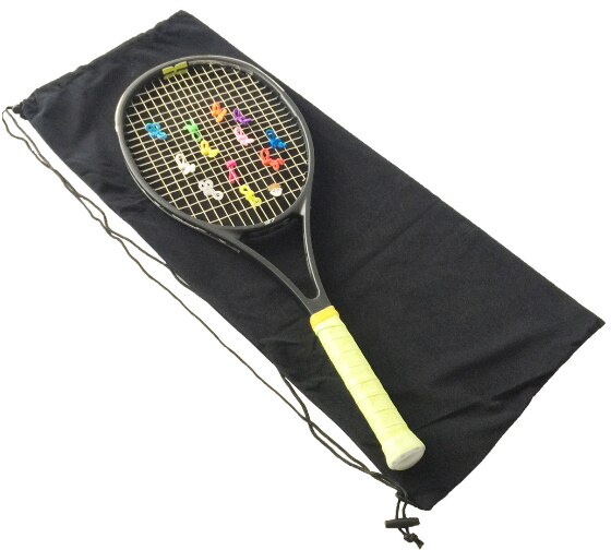 Tennis racket squash racket velvet bag, thickened velvet cover, racket protection cover, shoulder bag light protection cover 1-2