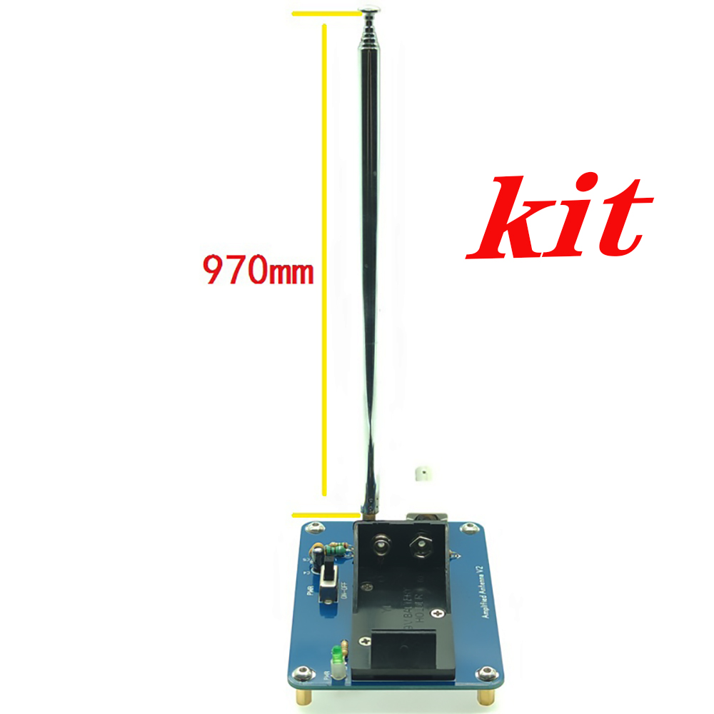 Active Amplified Antenna v2 It is suitable for Ham/short wave/AM reception.