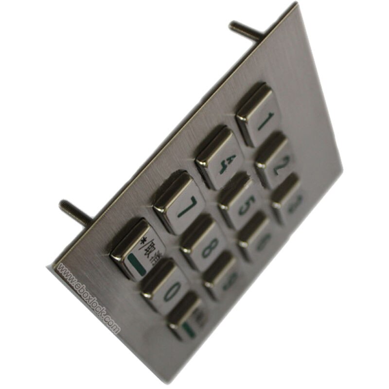 Access Control keypad/Stainless Steel Keypad With USB interface for Kiosk