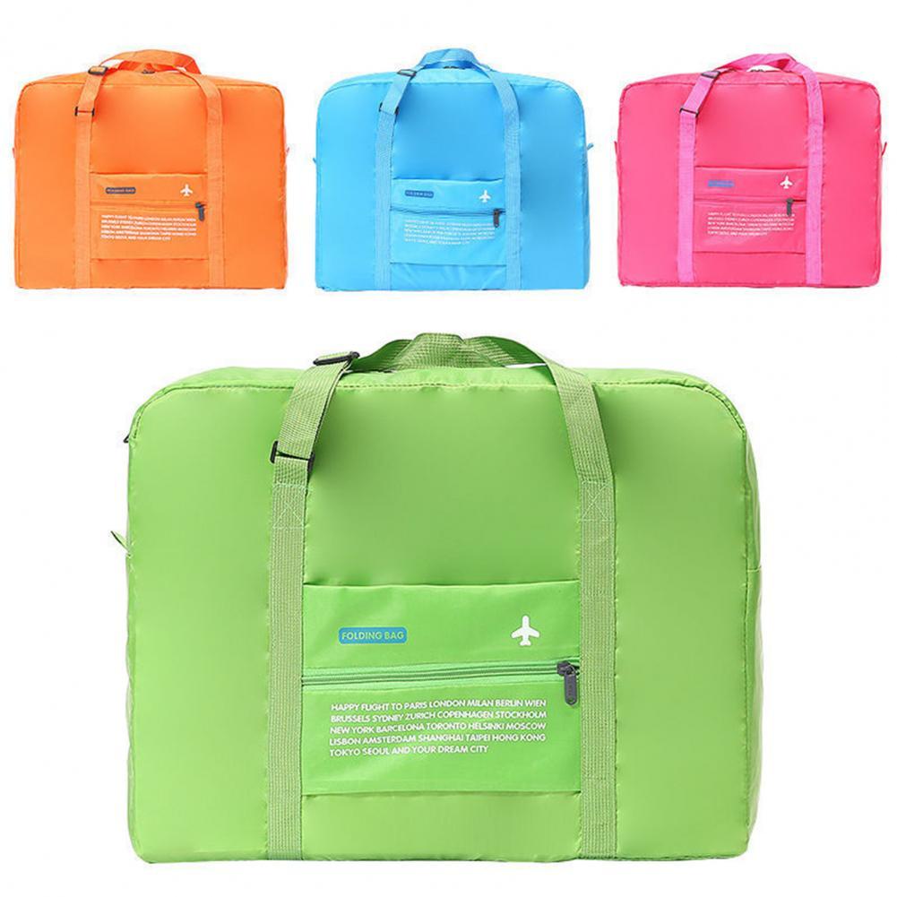 Luggage Bags Easy to Carry Fabric Lightweight Foldable Travel Duffel Bag Tote Gym Bags for Overnight