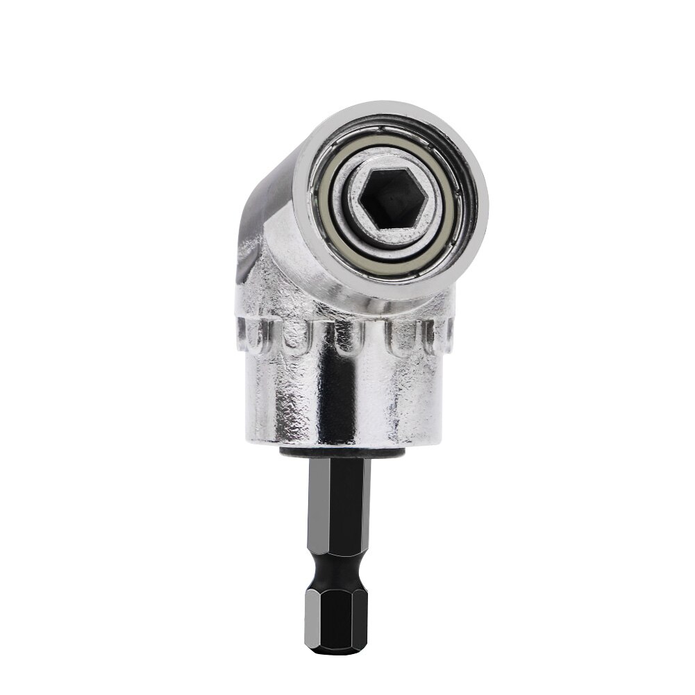 1/4" Inch Magnetic Angle Bit Adapter Screwdriver Chucks and Wrenches 105 Degree Adjustable Angle Drill Adapter: Drill Adapter