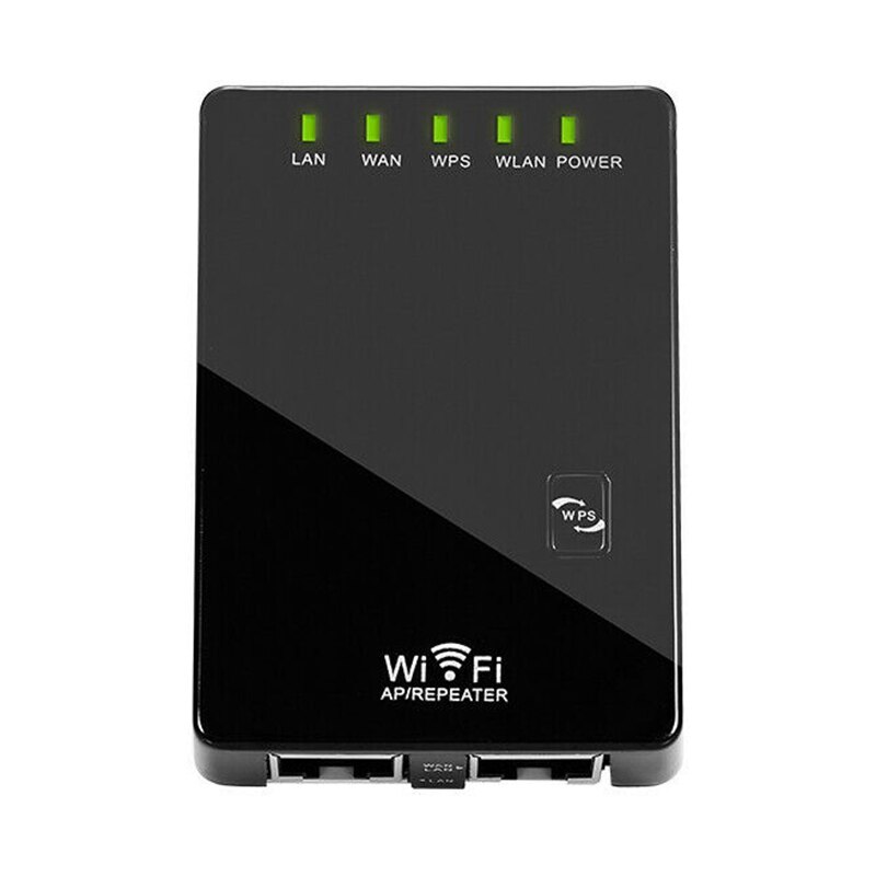 Draadloze wifi-repeater mini wifi-signaalversterker versterker lange afstand 300m wifi-booster repeater voor computer eu-stekker