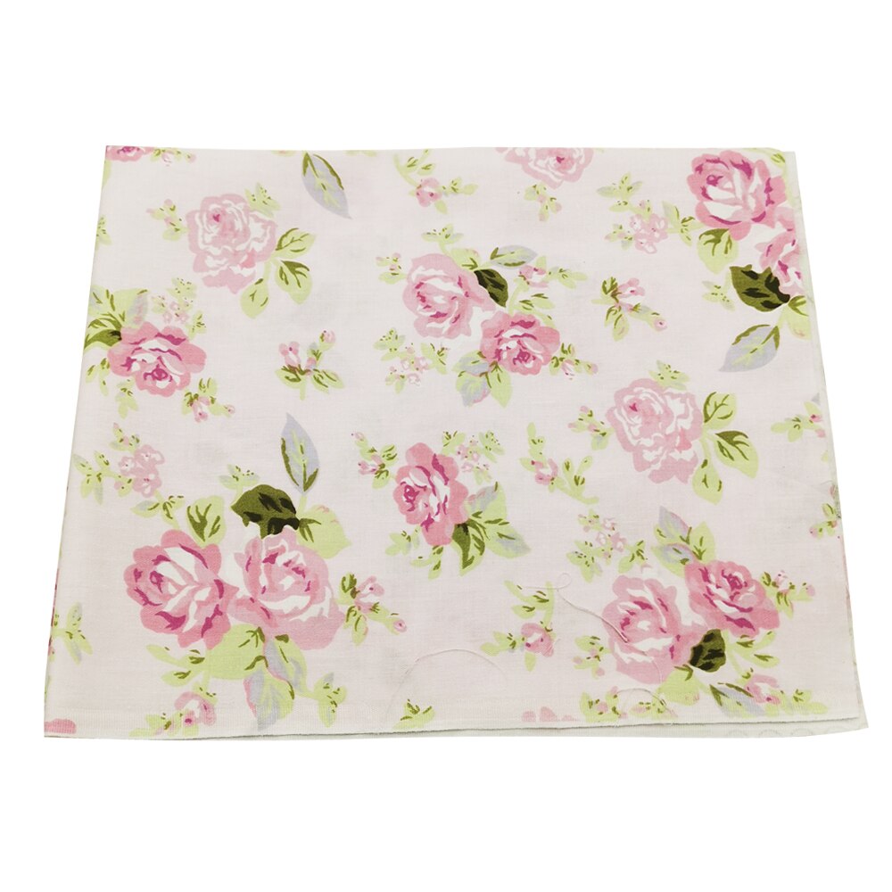 5 Pcs Elegante Rose Katoen Stof Gedrukt Serie Bundels Comfortabele Diy Quilten Patchwork En Ambachten Doek 20X25 cm