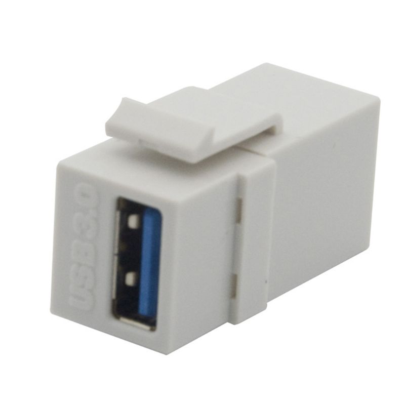 Cpdd 2 Stuks Usb 3.0 A Female Naar Een Vrouwelijke Extension Keystone Jack Coupler Connector Adapter Converter