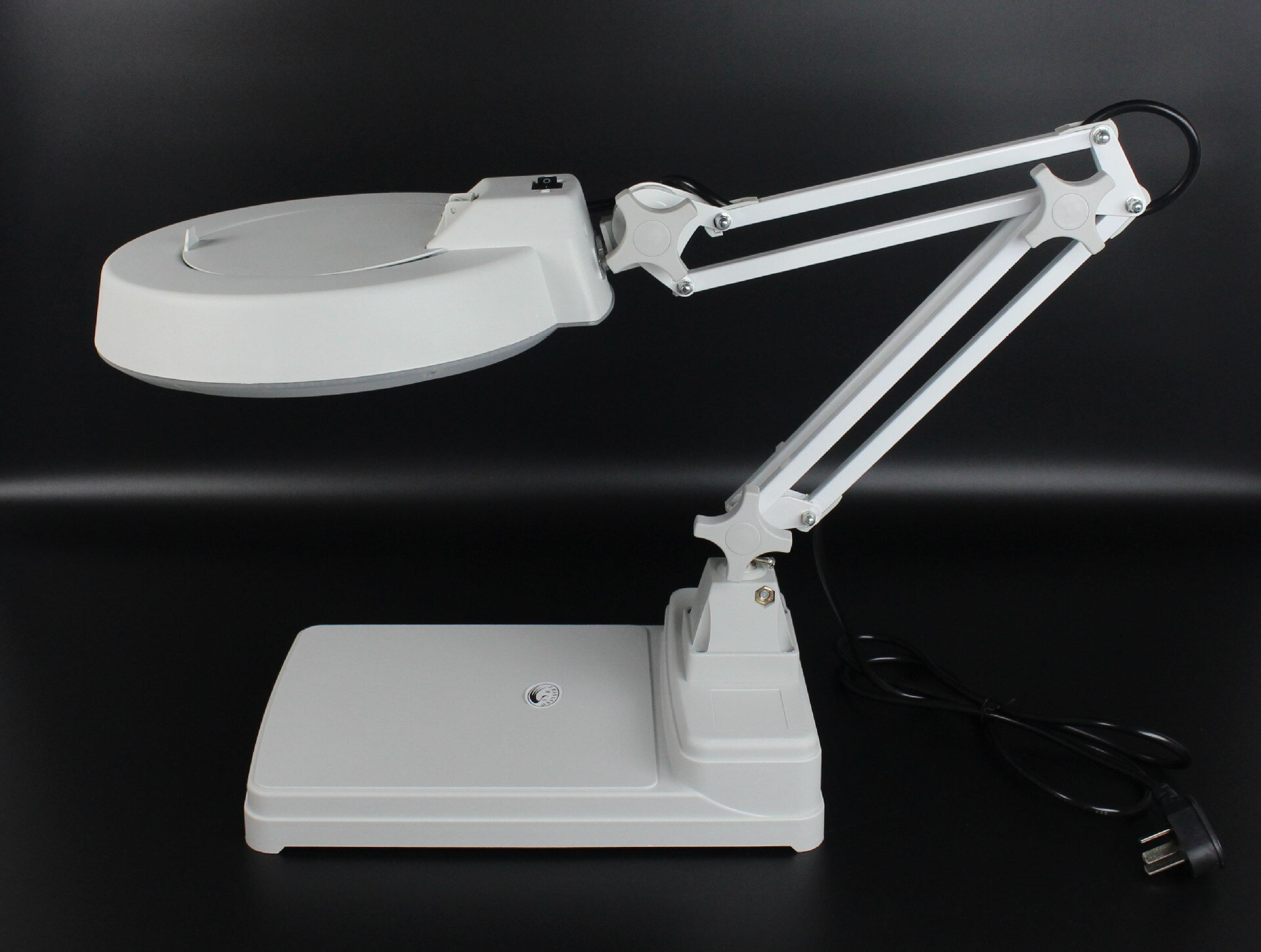 HD LT-86C folding work desktop magnifying glass lamp with lighting LED glass light