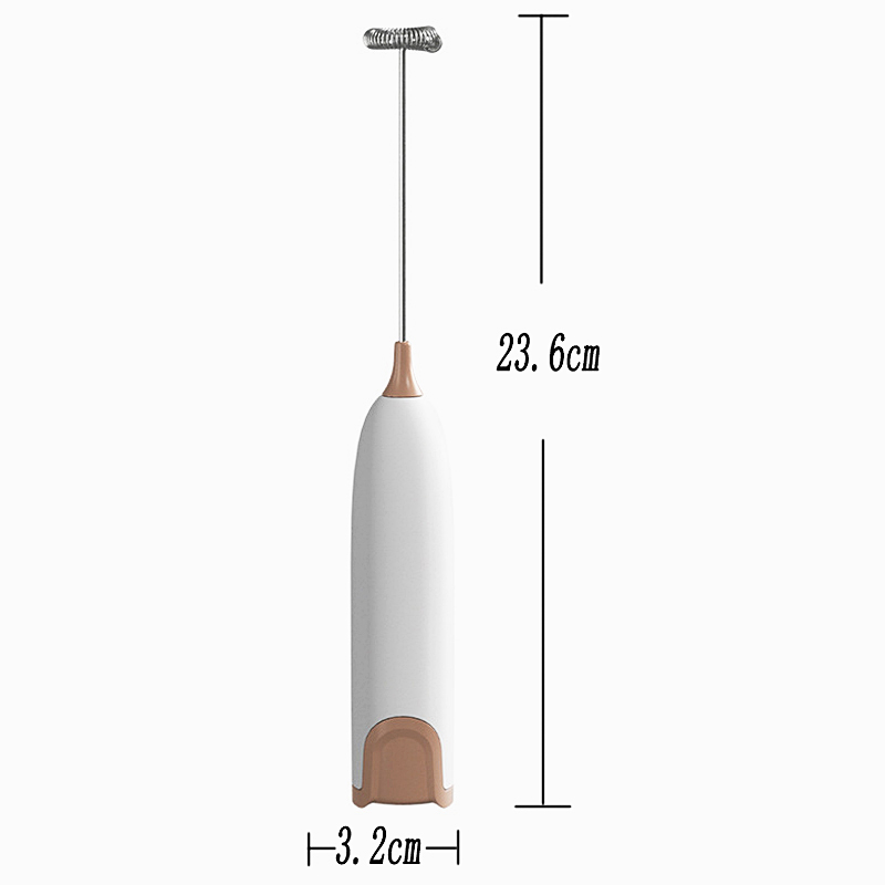 Mini-Milchaufschäumer, Handschaumbereiter für Lattees, Schneebesen, Kaffee, Cappuccino, Frappe, Matcha, heiße Schokolade, Schneebesen, Getränkemixer