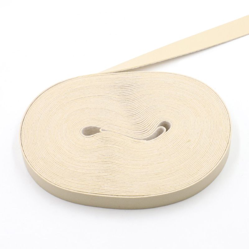 Riem 10m lengtes pu leren riem 1.5cm breedtes knutselstroken riem diy tas handvatten decoratie  c90e: Beige