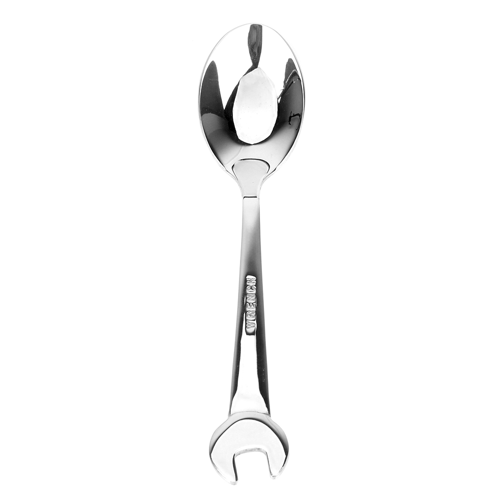 NICEYARD Rvs Wrench Shape Spanner Lepel Vork Servies Servies Keuken Gereedschap