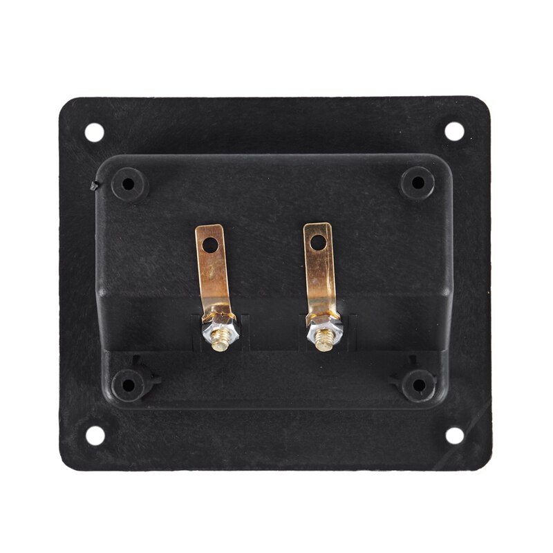 Poste de encuadernación cuadrado de 90x78mm, Terminal de caja de altavoz, placa de conector de cable de copa
