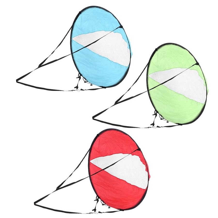 110cm Sail Foldable Kayak Boat Wind Sail Paddle Board Sailing Canoe Stroke Paddle Rowing Boats Wind Clear Window water sport