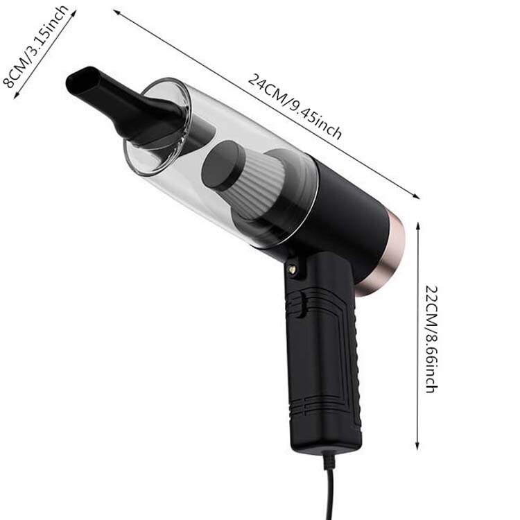 Auto Nat Droog Dual Purpose Stofzuiger Auto Kleine Draadloze Met Geur Hoge Powe Detritus Cleaner Machine Accessoires Artikelen