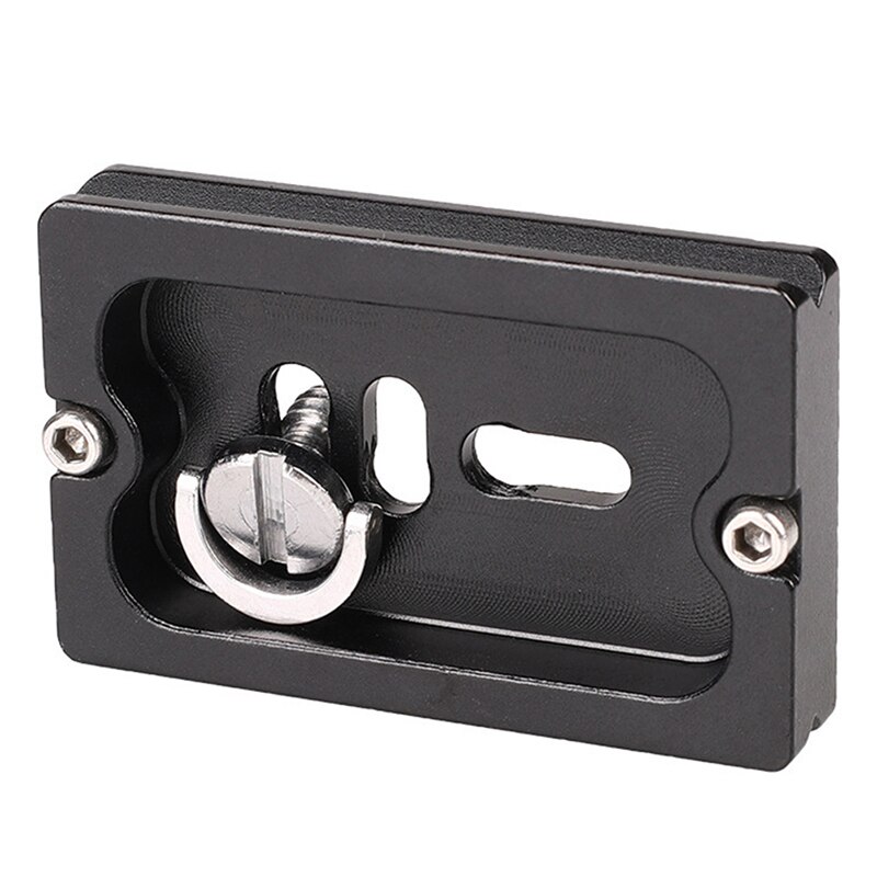 Placa Universal QR de liberación rápida PU60 para trípode de Arca Swiss de cabeza esférica de 60mm