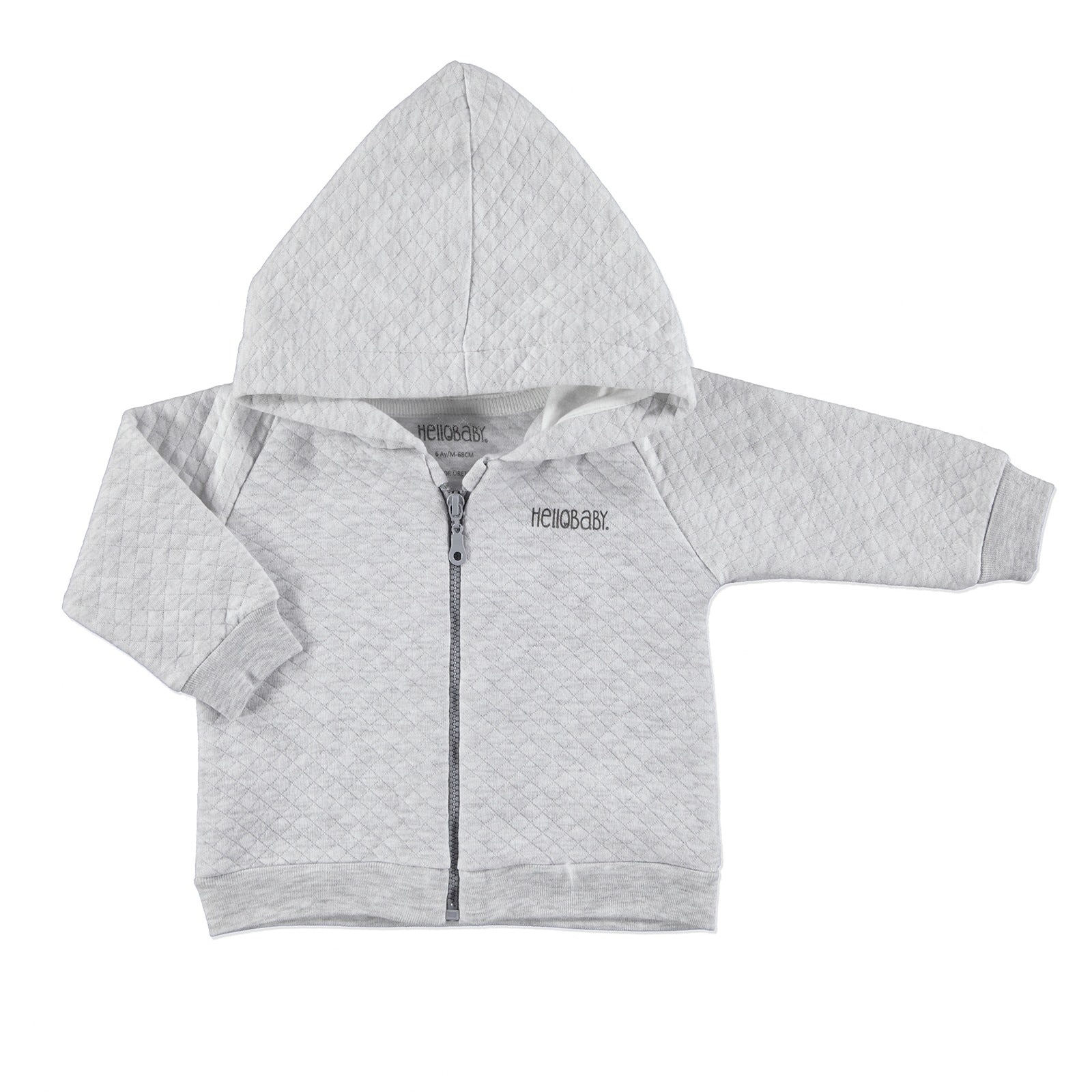 Ebebek Hellobaby Winter Gedrukt Baby Lange Mouw Hoodie Vest: 6 Mo