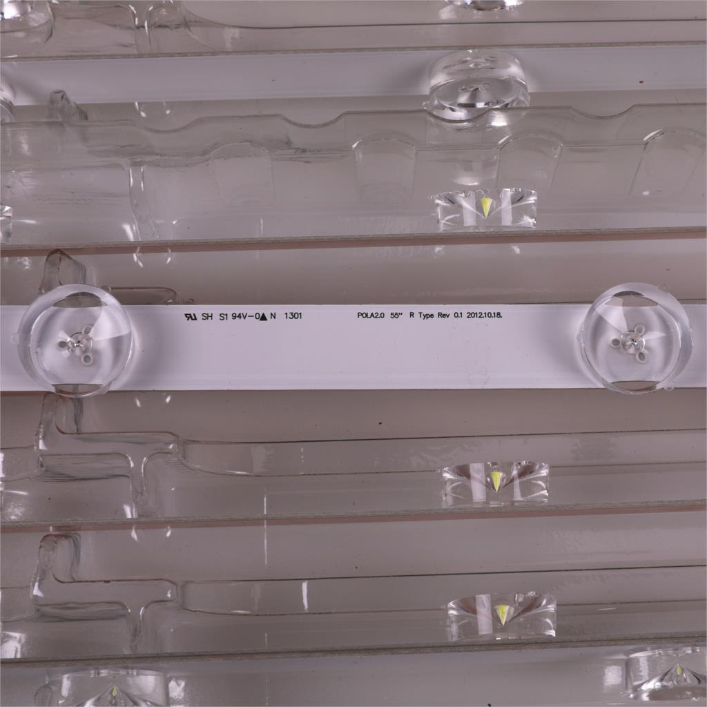 14Stck neue 12LED streifen Schaltungen LZ5501LGEPWA-DL84-R LZ5501LGEPWA-DL84-L FÜR 55 ZOLL 55LA6200-CN 55LN5400-CN POLA 2,0