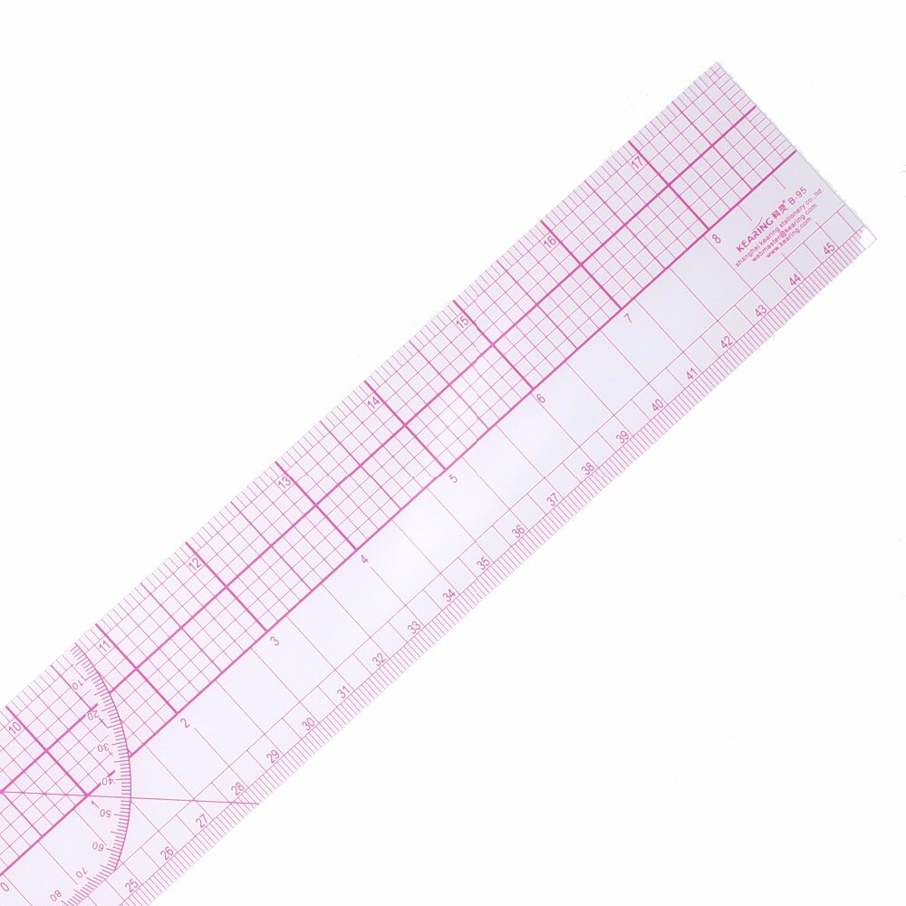 45cm ingebouwde schaaltype kledingmaat metrische controle 1mm dik; de meest gebruikte maatstaf  on 45cm b -95