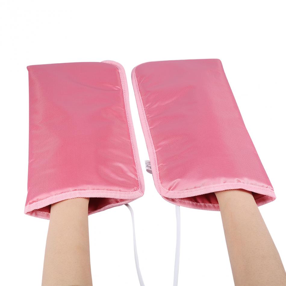 Manoplas terapéuticas eléctricas para manos y pies, terapia de cera para manicura de parafina, depilación con cera, tratamiento de SPA Mate para la piel
