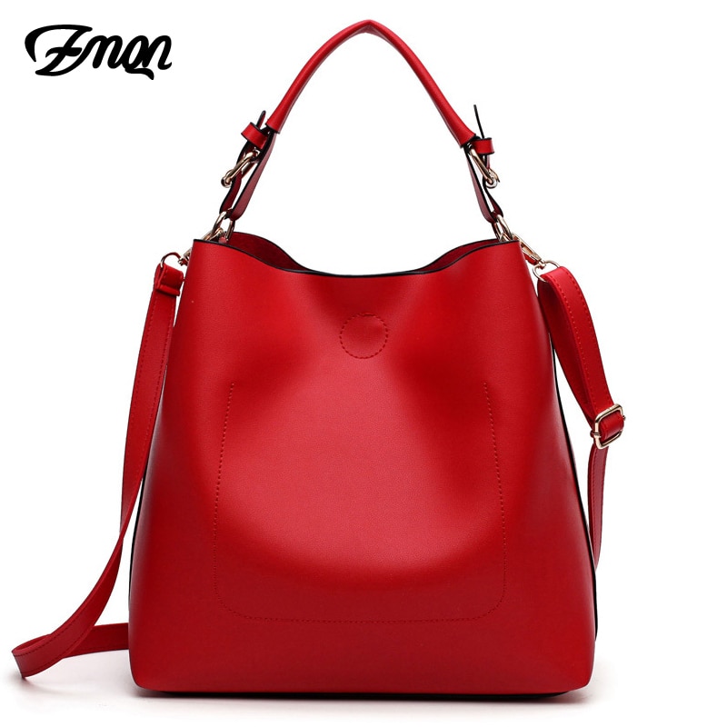 ZMQN, bolso de mensajero para mujer, , conjunto de bolsos Hobo, bolso de lujo para mujer, de gran capacidad bolso de hombro, bolsos de cubo, piel sintética, rojo A912