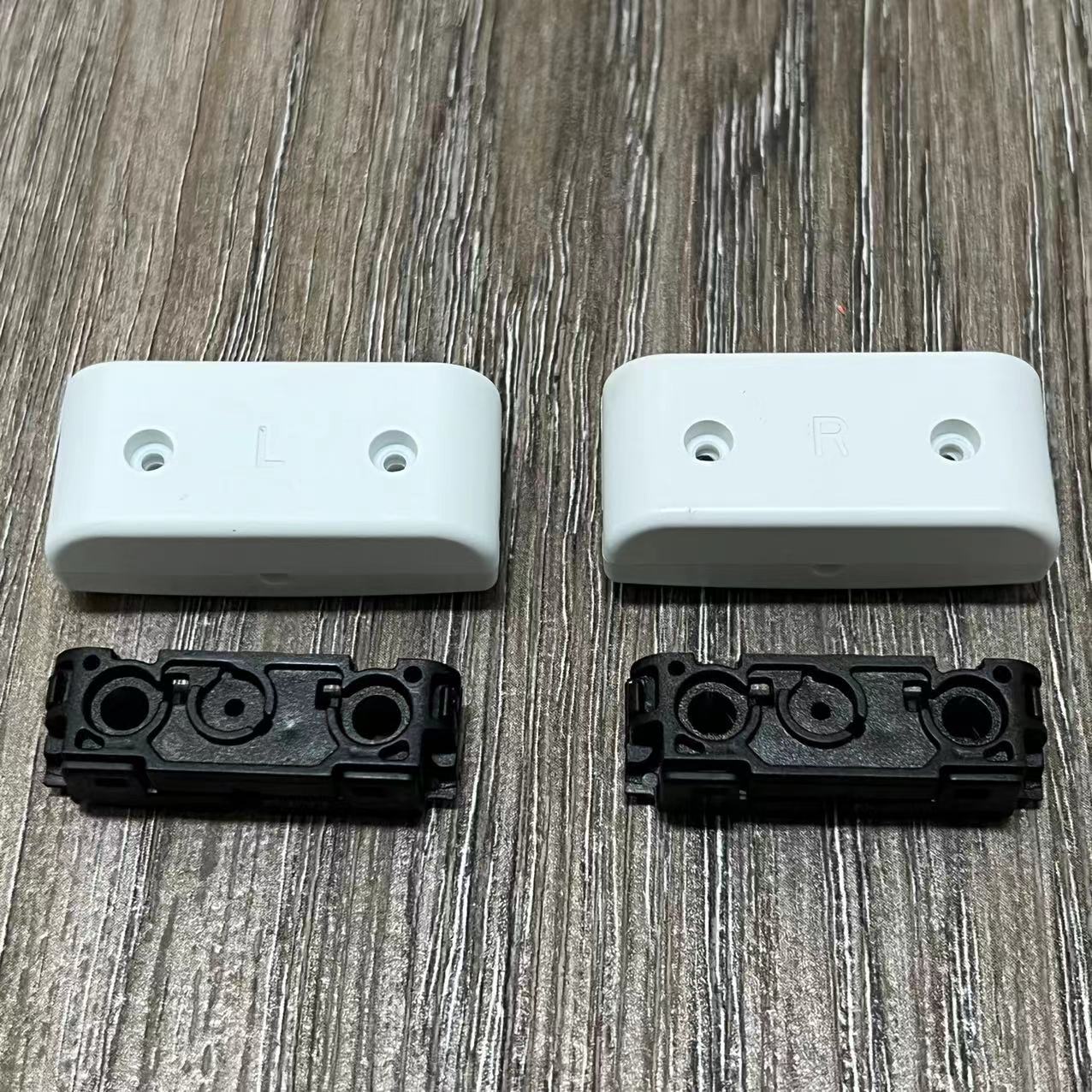 Original Plastic Hinge buckle For Razer Black shark V2 Pro 2.4G bluetooth blackshark V2pro Headset Spare Repair Parts: Lvory