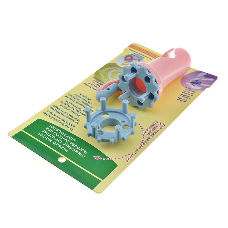 Braided Rope Braid Maker Knitting Loom Crochet Hook Knitting Tool for DIY Weaving Craft Magic Spool Loom Maker Knitting Kit