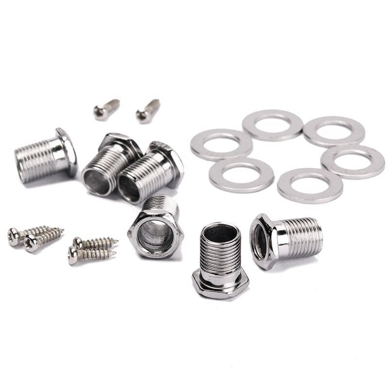 Electric Guitar String Quasi-Stringter Silver 6 Right-Hand Tuner String 6R