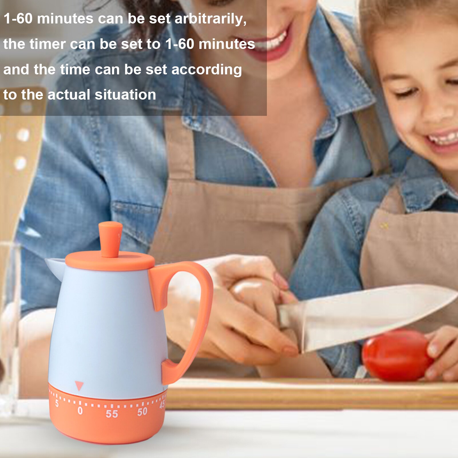 60 Minutes Kitchen Mechanical Timer For Baking Coo... – Grandado