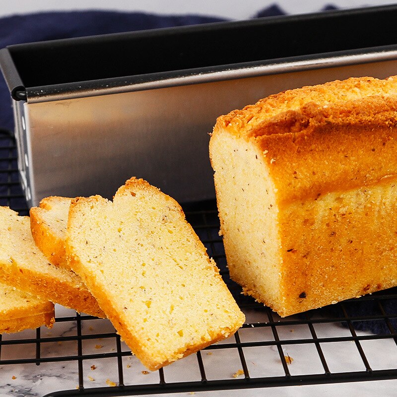 Rechthoekige Kleine Loaf Vorm Toast Doos Pond Cakevorm Een Fruit Bar Non-stick Bakvorm SN2132