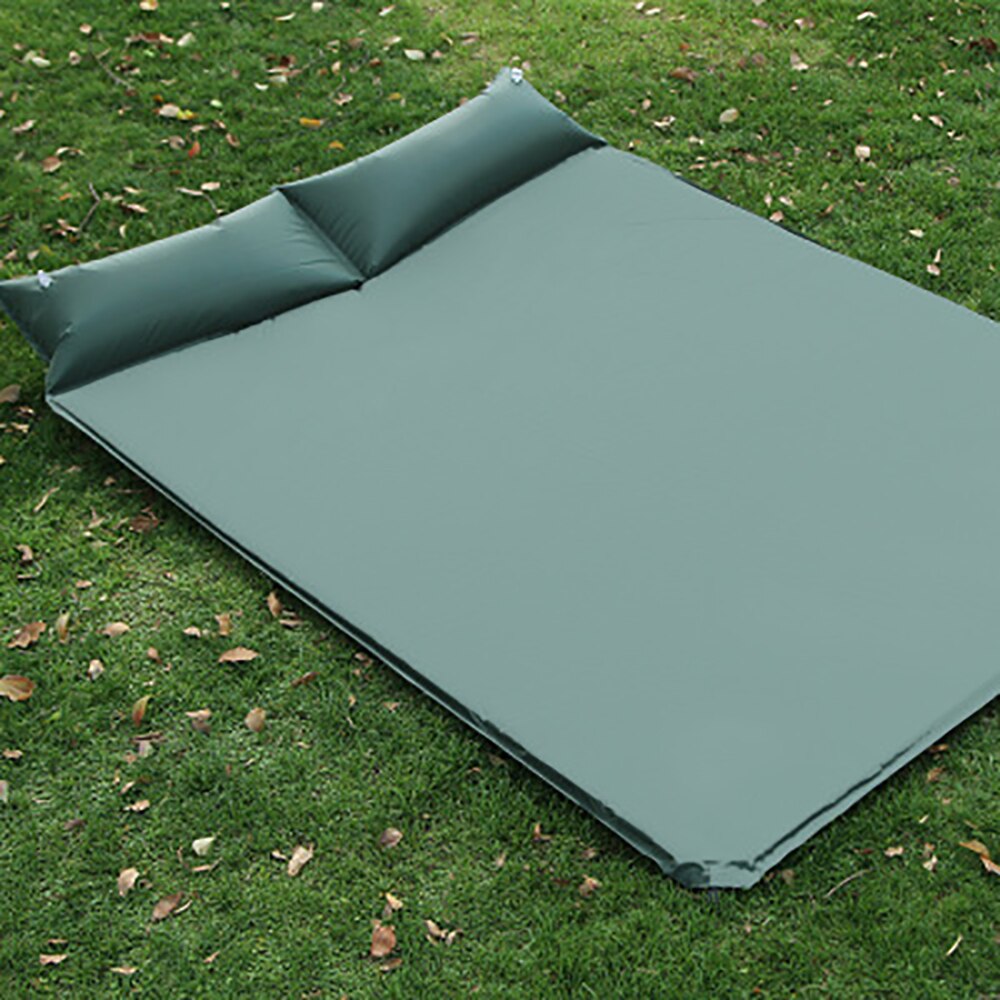 Self Inflatable Sleeping Mat Mattress With Pillow Self-Inflating Sleeping Pad Foldable Bed Camping Tent