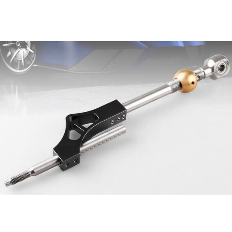 Circuit Adjustable Short Shifter for Civic Integra CRX B16 B18 B20 D16 Silver Car Short Shifter Extender for Honda Civic