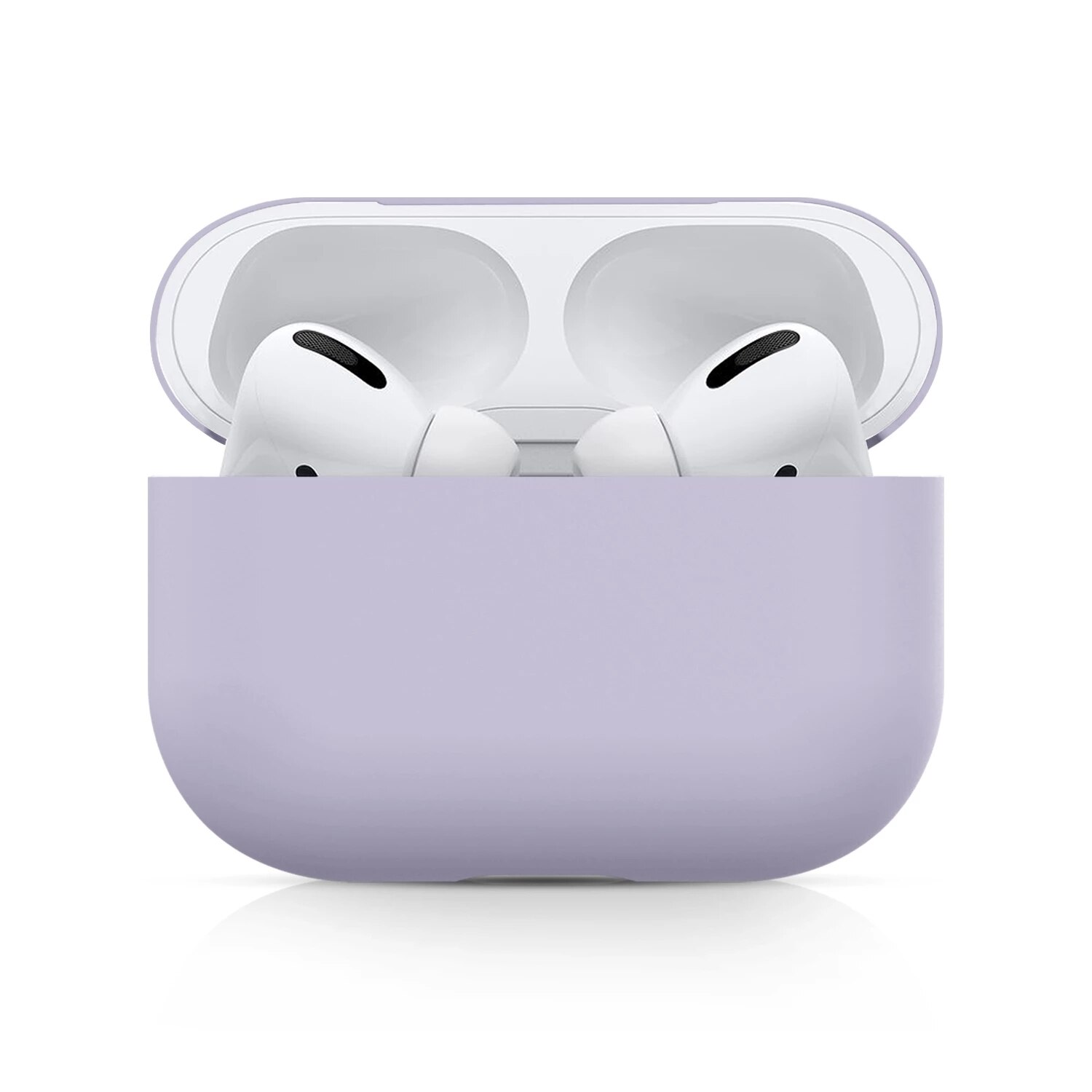 Doces casos de silicone para airpods pro caso sem fio bluetooth para apple airpods 3 capa caso do fone ouvido para vagens ar pro fundas: ROXO