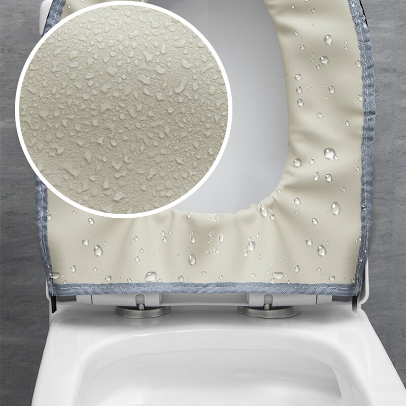 Winter Warm Toilet Seat Cover Met Handvat Universele Wc Kussen Dikker Pluche Toiletbril Ring Mat Badkamer Aceesories
