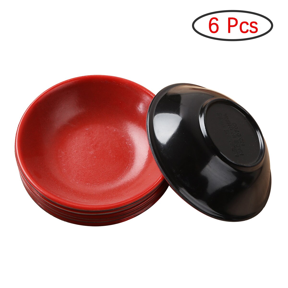 6Pcs Keuken Voedsel Saus Gerechten Breken Slip Vaatwasser Ronde Mosterd Saus Kleine Gerechten Dompelen Bowls Voor Woningen Restaurants: Default Title