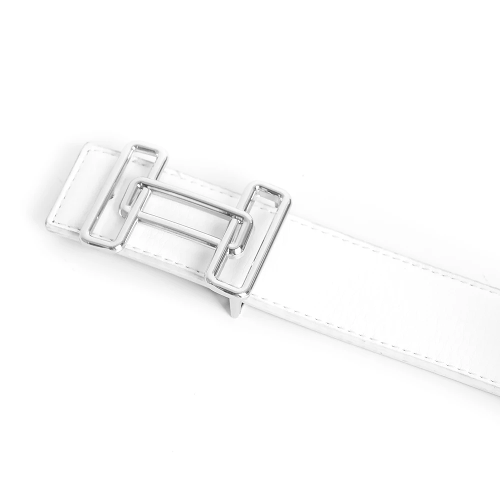 Luxe Pin Gesp Riem Heren Koeienhuid Vrouwen Echt Echt Leren Jurk Riem Voor Jeans Tailleband Blauw: Bruin / 115 CM