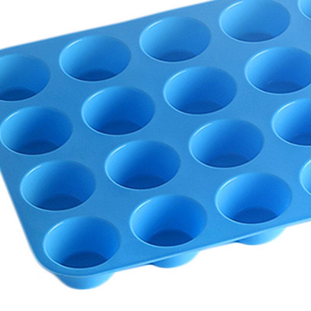 Moule à muffins en Silicone 24 trous | Mini tasse à Muffin de noël, savon à 24 trous, moule pour ustensiles de cuisson, plateau à gâteaux, moule bricolage pour la maison