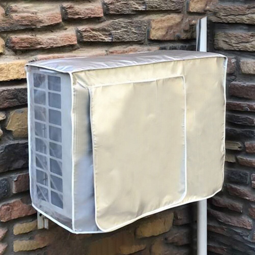 Wind Gids Maand Straight Anti-Wind Shield Airconditioning Cover Anti-stof Airconditioner Waterdichte Cleaning Wrap Shield