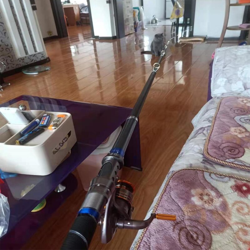large weight load Spinning fishing rod 2.1m 3.6m 3.9m 4.2m 4.5m telescopic carp feeder rod casting weight 50-200g sea rod