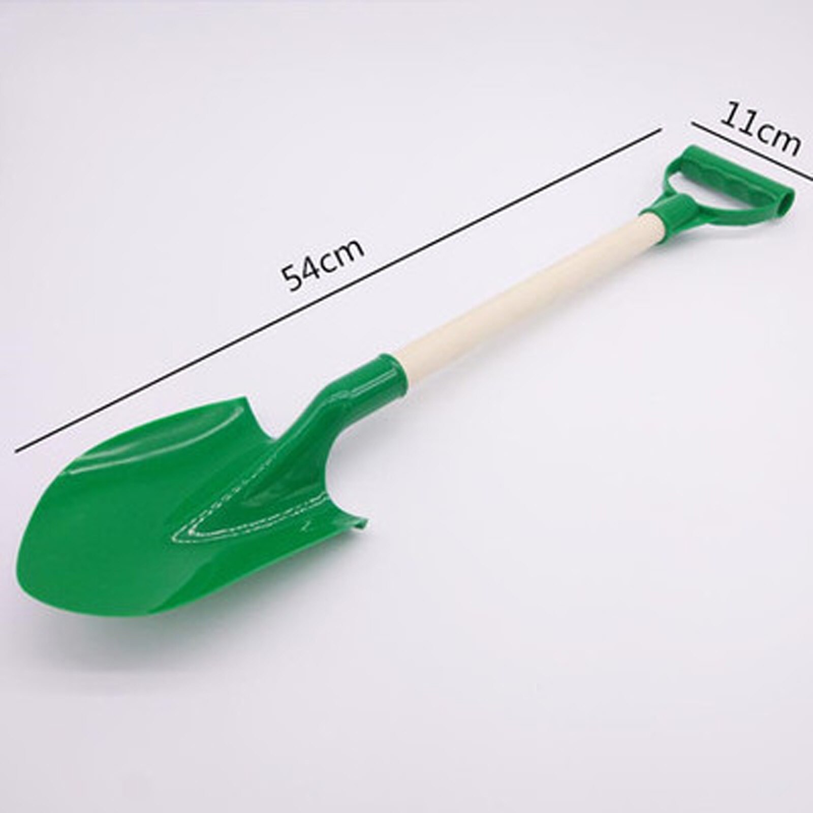Kinderen Sneeuw Schop Kinderen Strand Schop Met Houten Steel Handvat Huishouden Multifunctionele Licht Gewicht Tool Schop