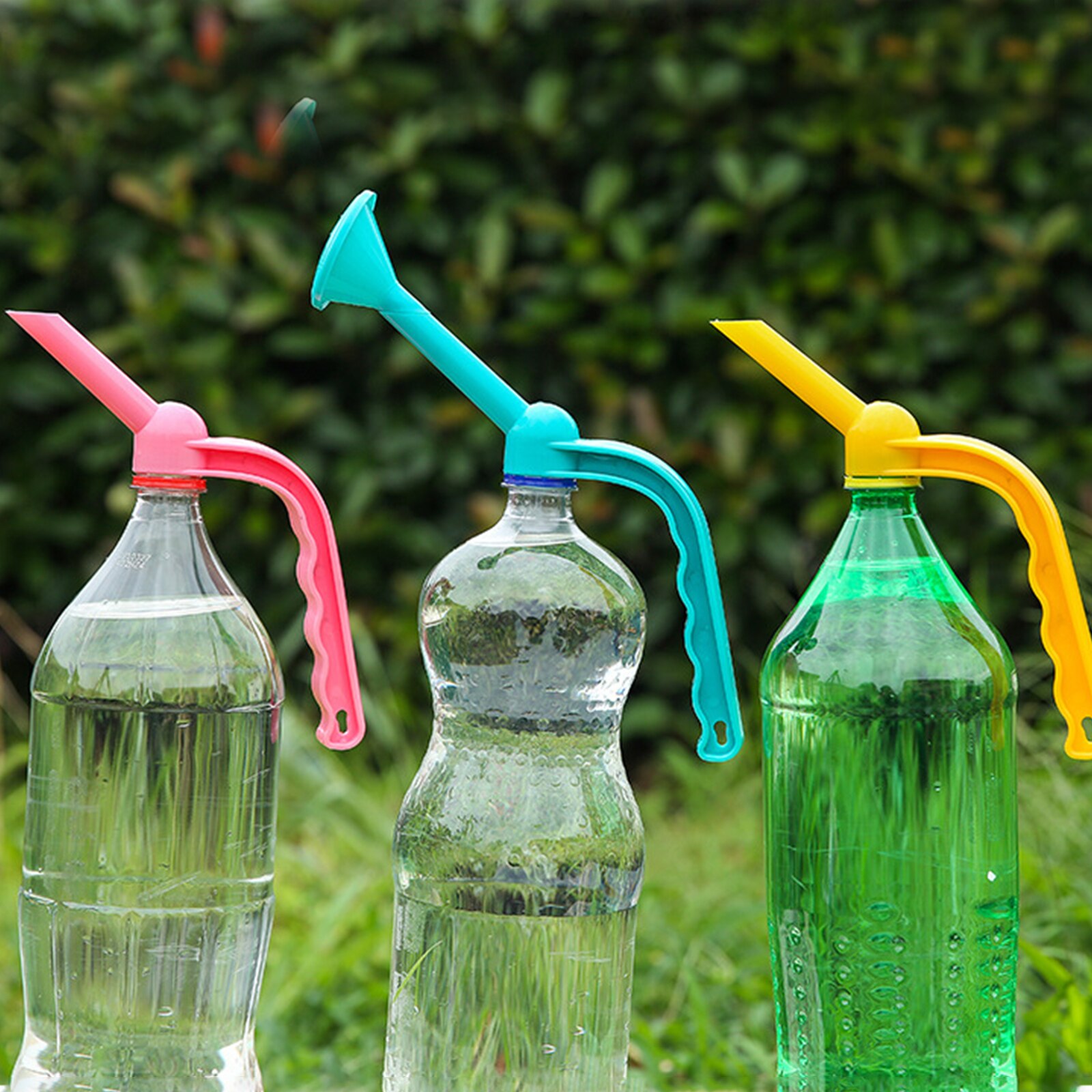 Tappo di bottiglia spruzzatore strumento di ugello di irrigazione in plastica in PVC a bocca lunga annaffiatoio da giardino spray irrigatore irrigatore per piante