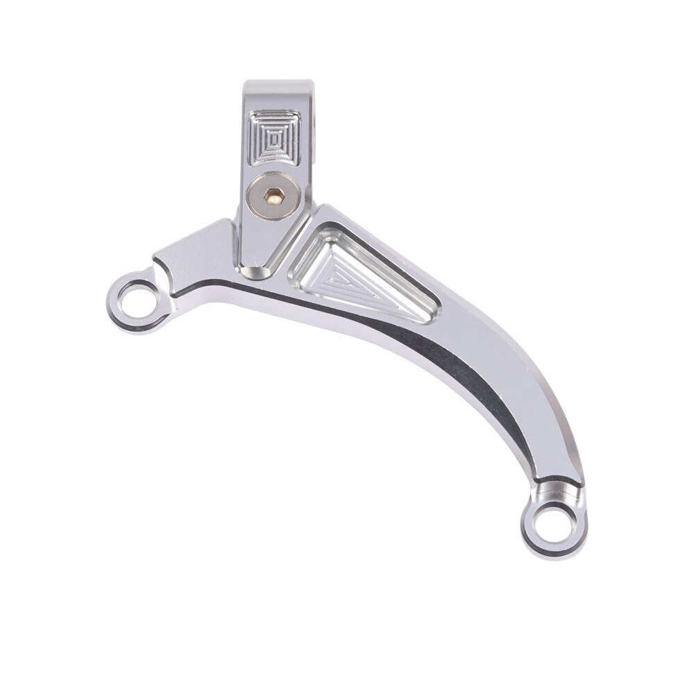 Motorcycle Clutch Cable Line Holder Bracket Decorative Protector Support For Benelli TNT125 TNT135 TNT 125 135 BJ125-3E Clamp: Silver