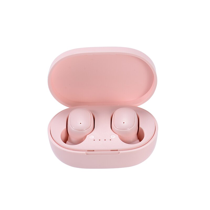 Auriculares inalámbricos Bluetooth TWS FLUXMOB A6S con caja de carga, auriculares deportivos con cancelación de ruido para smartphone: A6S PRO pink no box