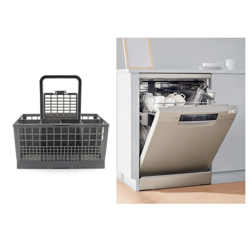Universal Dishwasher Cutlery Basket Portable Replacement Cutlery Dishwasher Basket Dishwasher Holder Storage