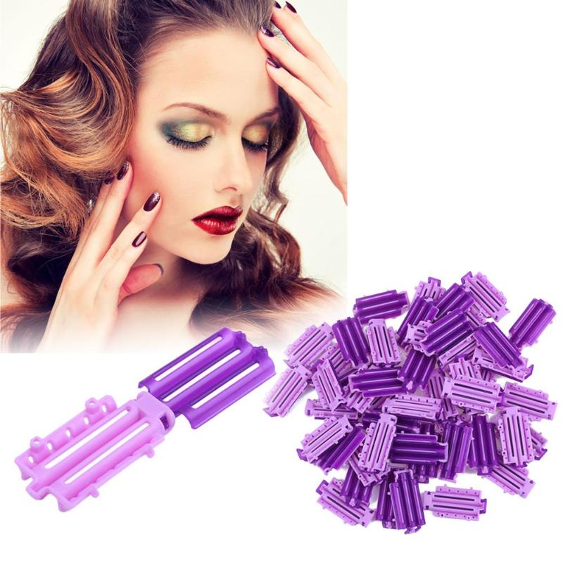 45 unids/bolsa de pelo esponjoso raíces permanente Invisible Clip de pelo ondulado permanente barras de barra abrazaderas rodillos hacer bricolaje Belleza del cabello herramientas de estilismo