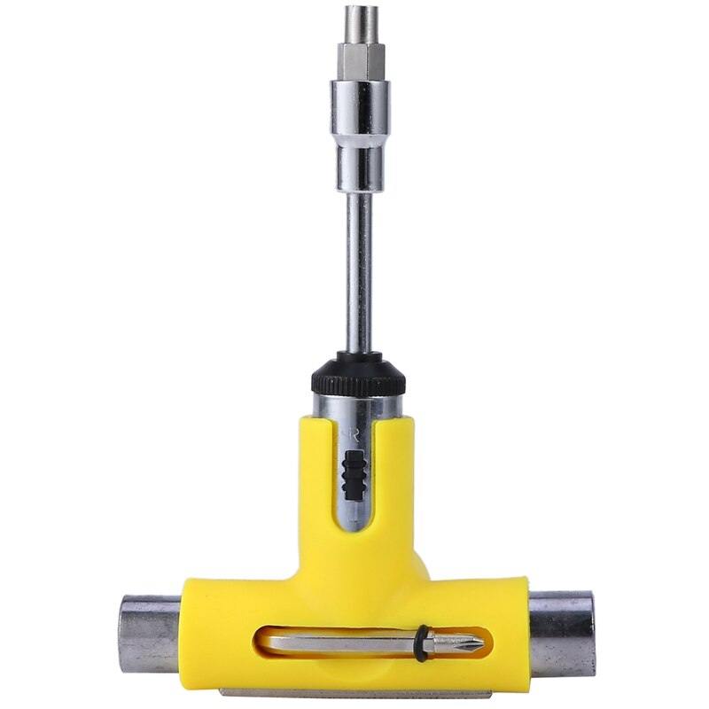 Skateboard Schlüssel Skateboard Reparatur Bausatz Halbautomatische Werkzeug Schlittschuh Gremium T-bilden Multifunktionale Rollschuh schwer Pflicht Schlüssel Y