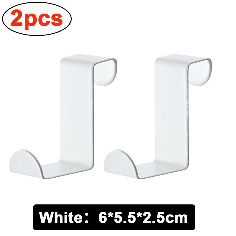 Z-förmiger Badezimmerschrank-Türhaken, Edelstahl-Tür-Rückaufhänger, Schlüsselanhänger, Kleiderhaken, Zuhause, Küchenzubehör, Organizer-Werkzeug: Licht Grün