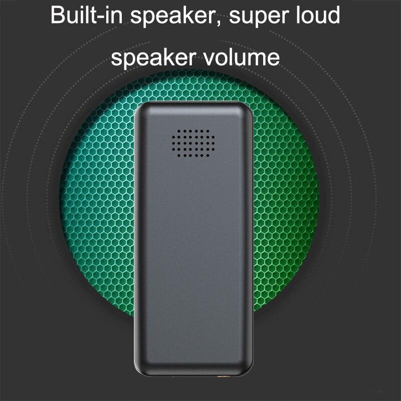 MP3 MP4 Avec Bluetooth Haut-Parleur Touche tactile Intégré 16/32 GO HiFi Mini Portable Walkman avec Radio FM L&#39;enregistrement E-book