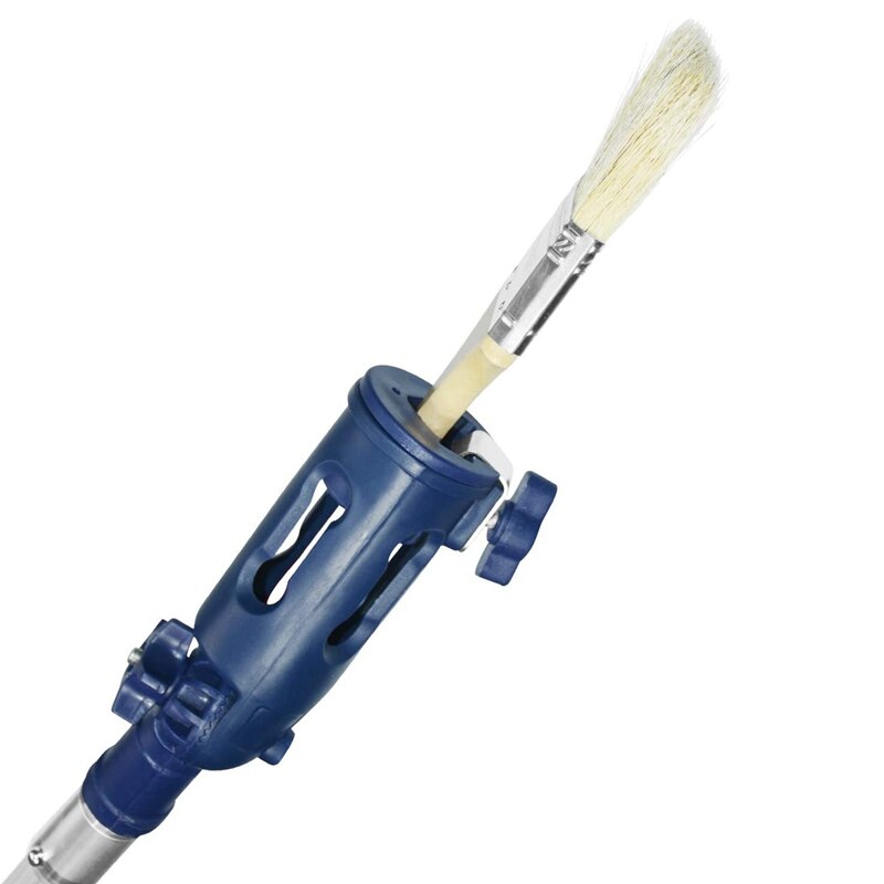 Pole Attachment Angle Adaptor Tool Holder for Threaded Extension Pole Attach to Paint Roller Painter Brush Home Tools