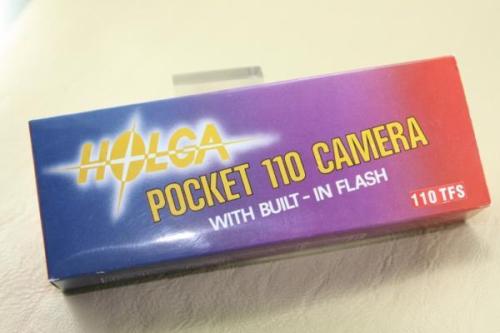 Holga Micro 110 TFS lomography Film YELLOW Camera discontinued