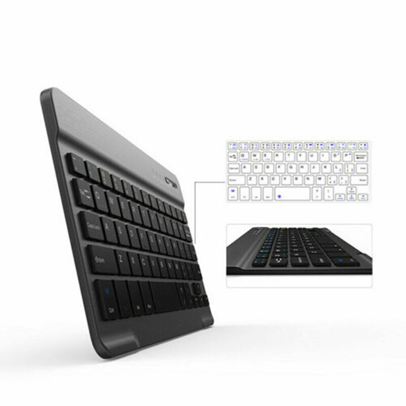 Bluetooth Keyboard for Tablet 78 Keys Compatible ipad Samsung Huawei Windows Tablet Backlit Ultra-thin Mini Wireless Keyboard
