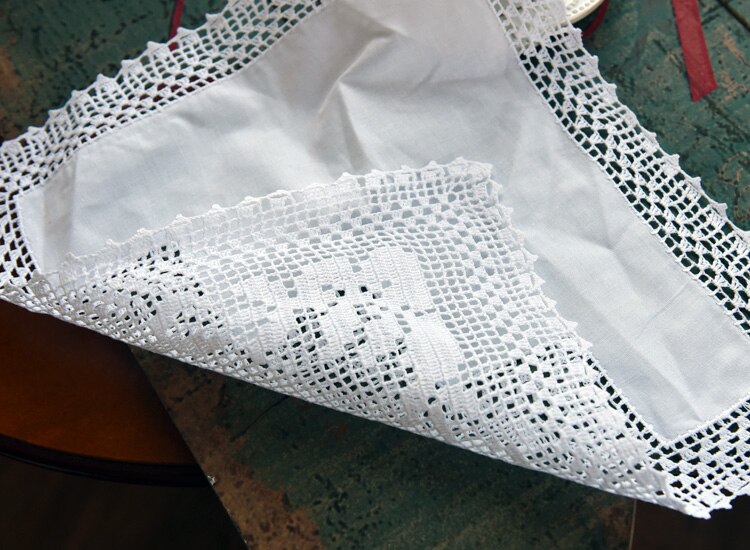 28Cm Katoen Placemat Cup Mok Thee Koffie Coaster Keuken Eettafel Plaats Mat Kant Gehaakte Kleedje Kerstmis Drank xmas Pad